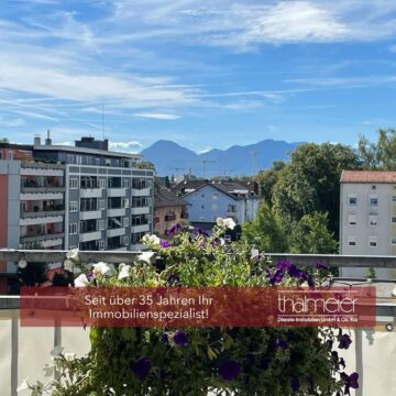 Toller Ausblick über Rosenheim! Frei werdende 3-Zi.-ETW im 4.OG!, 83024 Rosenheim, Dachgeschosswohnung