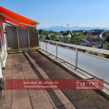 ** Einzelperson erwünscht! ** 2-Zi.-Dachterrassen-Wohnung mit Bergblick in zentrumsnaher Lage!, 83022 Rosenheim, Etagenwohnung