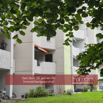 Ros., südl. Stadtrand! Attraktiver Kaufpreis! Vermietete 3-Zi.-EG-ETW inkl. TG-Stpl.!, 83026 Rosenheim, Erdgeschosswohnung