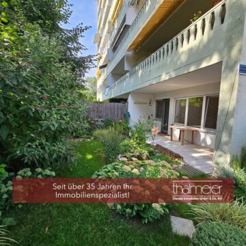 Freie 2-Zi.-Wohnung mit Garten und Einzelgarage in Rosenheim, nähe Mangfallpark!, 83022 Rosenheim, Terrassenwohnung
